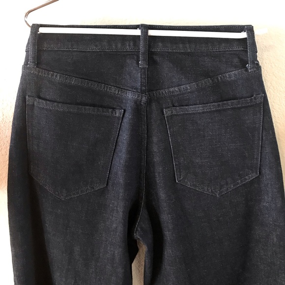 Banana Republic High Rise Wide Leg Jean, 28P dark - Picture 4 of 8